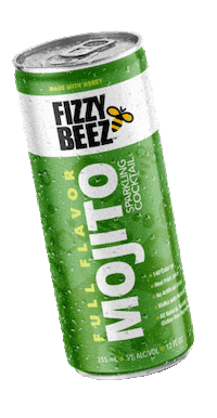 fizzybeez cocktail beverage mojito fizzy beez Sticker