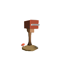 3D Hello Sticker