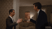 Nicholas Braun Hug GIF by SuccessionHBO