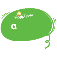 HappyBabyOrganics food baby green hungry Sticker