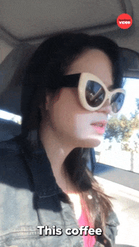 Coffee Sweating GIF by BuzzFeed