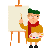 Art Artist Sticker by getbaff