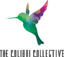 Flying Humming Bird Sticker by The Colibri Collective
