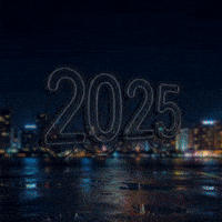 Glowing Happy New Year GIF by ANTONZA