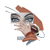 nataliakodi scream screaming now call Sticker
