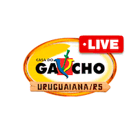 CasadoGauchoUruguaiana casa semana gaucho bota Sticker