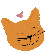 Cat Love Sticker by HeARTs Speak