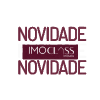 Imoclass imoclass novidade novidade imoclass Sticker