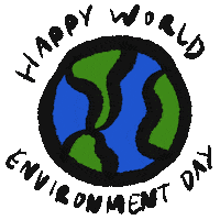 Climate Change Earth Sticker by UN Environment Programme