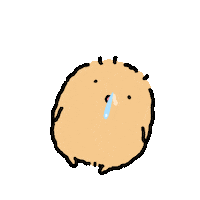 ramrammy_store happy character stupid potato Sticker