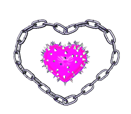 Tough Love Heart Sticker by toomanynadias
