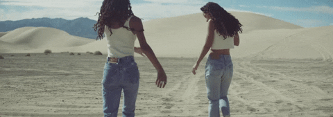 Fall Sisters GIF by Chloe x Halle