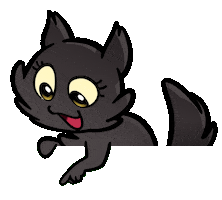 Check This Out Look Here Sticker by Créu Cat