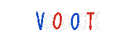 Vote Blue Sticker