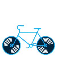travel bike Sticker by orbitz
