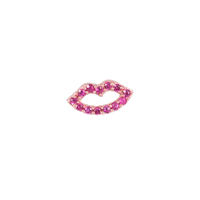 Lips Ruby Sticker by Ali Weiss Jewelry