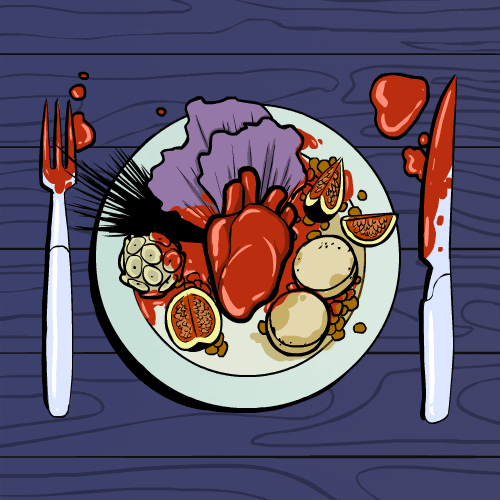 Food Heart GIF by Animation Domination High-Def