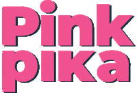 Logo Pink Sticker by PinkPika