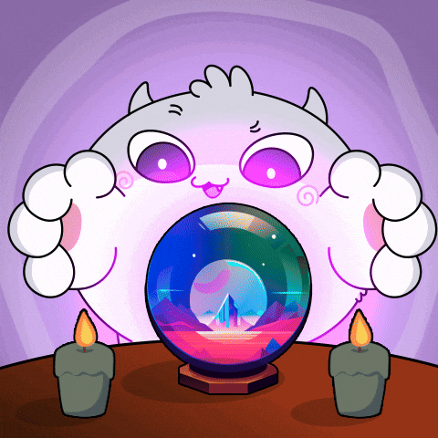 Predict Crystal Ball GIF by Dokis