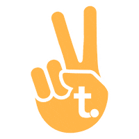 Peace Sticker by Thurman Orthodontics