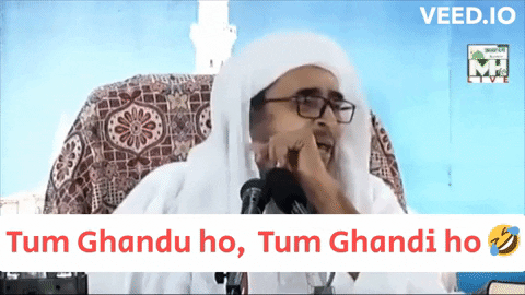yaxir giphyupload gandu ghandi murshid GIF