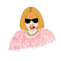 charlottepouget fashion anna mode catwalk Sticker