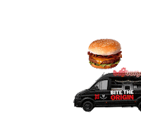 BDPBURGER friday delivery burger sunday Sticker