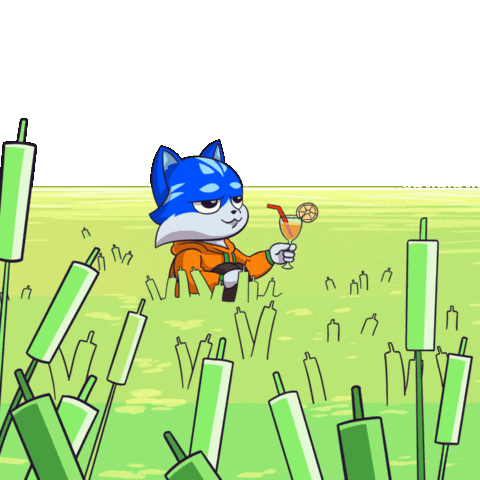 Cat Chilling Sticker by Toshithecat