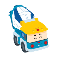 Police Buffering Sticker by Robocar POLI