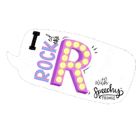 R Speech Sticker by Speechy Things