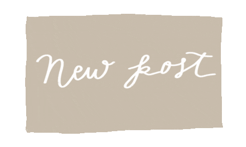 New Post Sticker