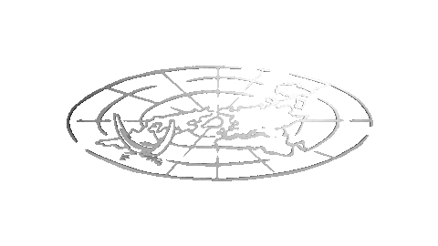Flat Earth Silver Sticker by prvst corp.