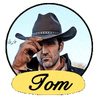 Hope Valley Cowboy Sticker