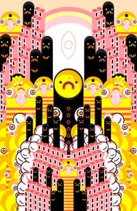 Sad Pop Art GIF by Shallow Lagoon