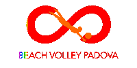 beachvolleypadova beach passion dive volley Sticker