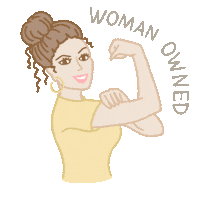 Woman Owned Business Sticker by BAREKollections