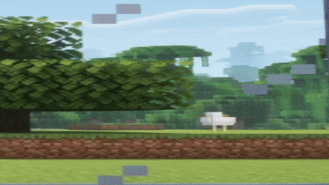 funnygiffer2funny giphyupload sky minecraft children GIF