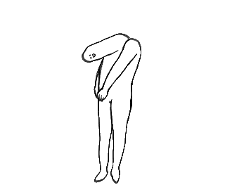 Happy Embarrassed Sticker