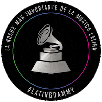 Latin Grammy Sticker by Recording Academy / GRAMMYs