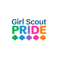 Girl Scouts Pride Sticker by GSBadgerland