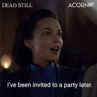 Party Lol GIF by Acorn TV