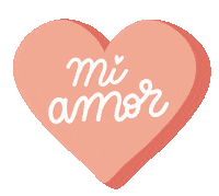 Mi Amor Love Sticker