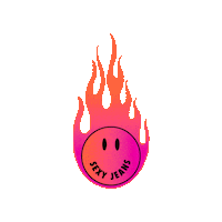 Happy Fire Sticker by SXY JNS