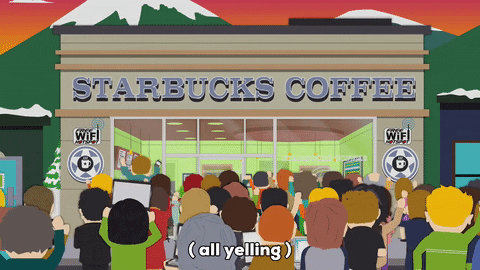 crowd protest GIF by South Park 