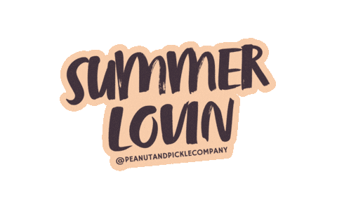 Dog Shampoo Summer Lovin Sticker by Peanut and Pickle
