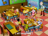 hey arnold nicksplat GIF