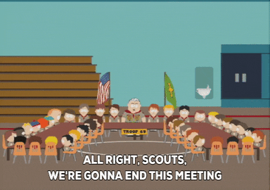 informing boy scouts GIF by South Park 