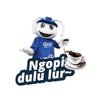 Coffee Kopi Sticker by Gnetindonesia