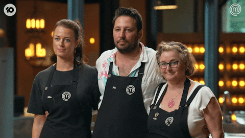 Hugging Hug GIF by MasterChefAU