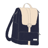 Backpack Sticker by Funcases
